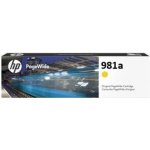 HP 981A originální inkoustová kazeta žlutá J3M70A – Zbozi.Blesk.cz