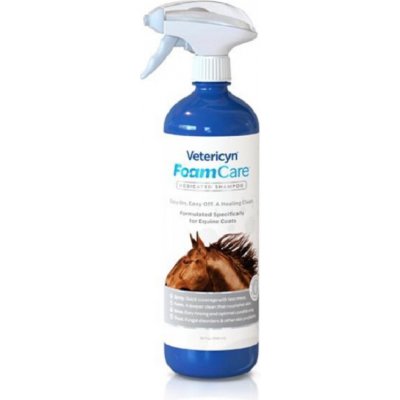 Vetericyn FoamCare Equine Medicated šampon pro koně 946 ml – Hledejceny.cz