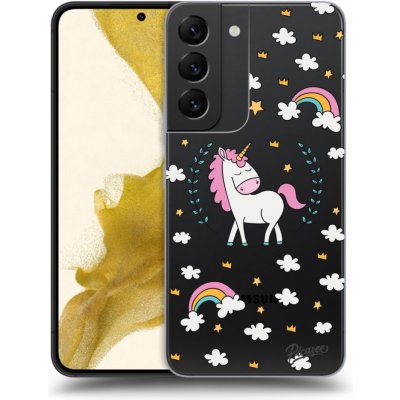 Pouzdro Picasee silikonové Samsung Galaxy S22 5G - Unicorn star heaven čiré