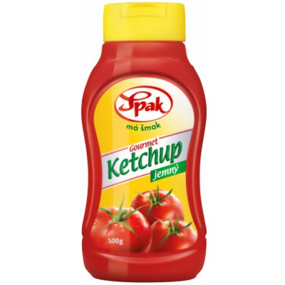Spak Gourmet Ketchup jemný 500 g – Zboží Dáma