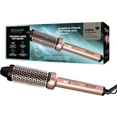 Revamp Ceramic Hot Brush 40 mm Gold Edition – Zboží Mobilmania
