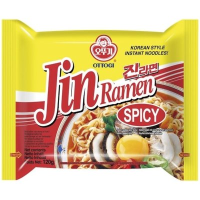 Ottogi instantní jin ramen pálivý 120 g