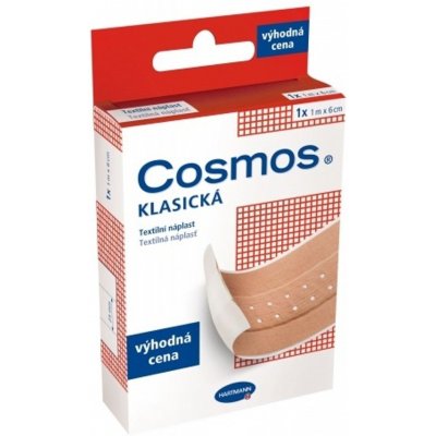 HARTMANN Náplast Cosmos Klasická textilní 1 m x 6 cm 1 ks