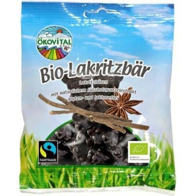 Ökovital Bio želé LÉKOŘICOVÍ MEDVÍDCI 80 g