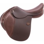 Acavallo Sedlo skokové Veneziano latexové polštáře tmavě hnědé – Zboží Dáma