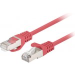 Lanberg PCF6-20CC-0100-R Patch F/UTP Kat. 6 RJ45 vidlice z obou stran lanko CCA – Zboží Živě