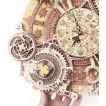 Robotime Rokr Dřevěné 3D Nástěnné hodiny LC601 168ks – Hledejceny.cz