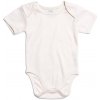 Kojenecké body Dětské body Babybugz Organic Baby Short světle béžové