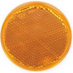 Odrazka oranžová, průměr 60 mm, samolepicí – Hledejceny.cz