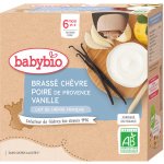Babybio Brassé Kapsička z kozího mléka hruška vanilka 4 x 85 g – Zboží Dáma
