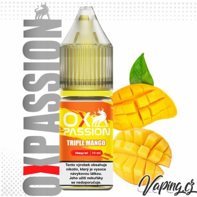 Oxva OX Passion Triple Mango 10 ml 10 mg – Zboží Mobilmania