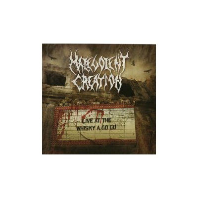 Malevolent Creation - Live At The Whisky A.. Clear LP