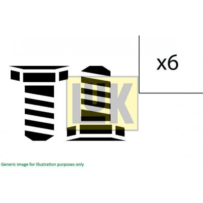 Schaeffler LuK Sada šroubů, setrvačník LUK (LK 411016610) | Zboží Auto