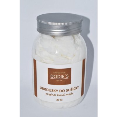 Dodie's vonné ubrousky do sušičky Něžná vůně květin 20 ks – Hledejceny.cz