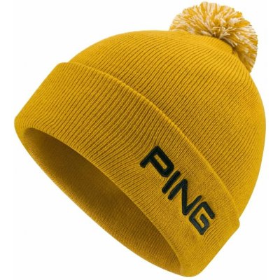 PING Cresting Knit pánská zimní čepice sulphur – Hledejceny.cz