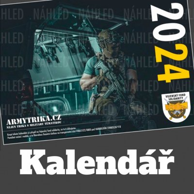 NO NAME Kalendář 2024 Armytrika Vojenský fond solidarity – Zbozi.Blesk.cz
