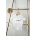 Černá na bílé Body Tričko big sister Tričko – Zboží Dáma