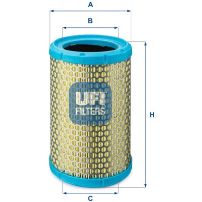UFI Vzduchový filtr 2727300 – Hledejceny.cz