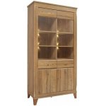 Vitrína BRW Bergen REG2W2D – Zbozi.Blesk.cz