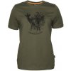 Army a lovecké tričko a košile Tričko Pinewood Roe Deer 24 Ladies Olive
