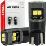 LED žárovky CANBUS T10 2020 6SMD White 12/24V AMIO-05010 – Hledejceny.cz