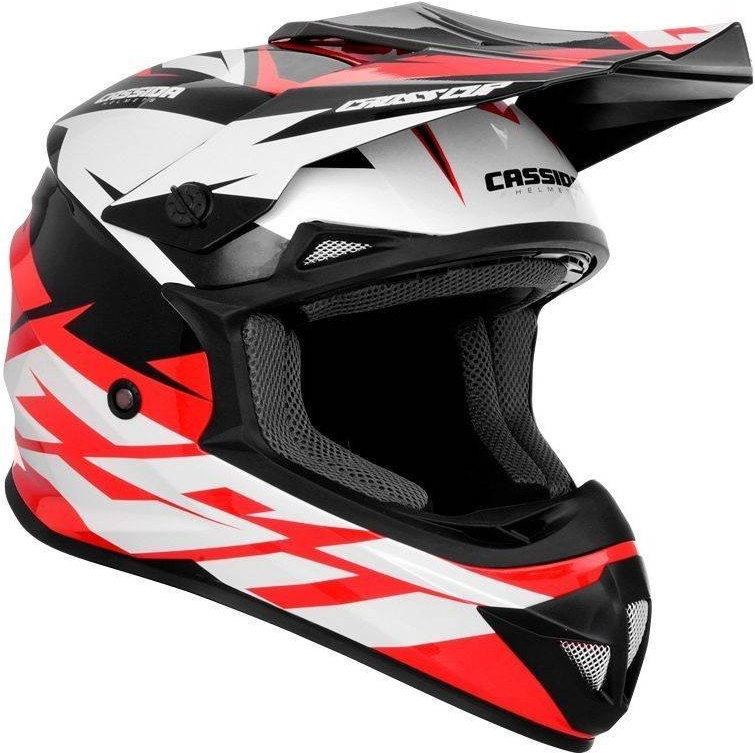 Cassida Cross Cup TWO červená bílá černá krosová helma, přilba na motorku  XS od 2 690 Kč - Heureka.cz