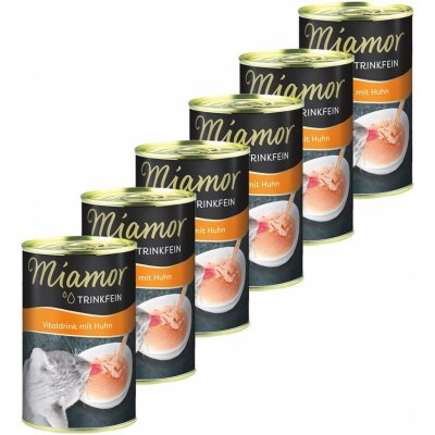 Miamor Vitaldrink nápoj pro kočky kuře 6 x 135 ml