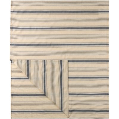 LIVARNO Ubrus s podílem lnu pruhovaná 140x240 cm – Sleviste.cz