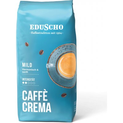 Eduscho Caffé Crema Mild zrnková 1 kg – Hledejceny.cz