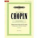 Chopin Trois Nouvelles Etudes urtext tři etudy pro klavír – Zboží Mobilmania