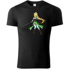 Sword Art Online tričko Leafa černé
