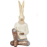 Lepaso Velikonoční zajíc s vajíčkem 39x18x18 cm – Hledejceny.cz