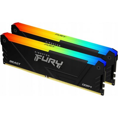 Kingston Fury Beast DDR4 16GB 3200MHz CL16 (2x8GB) KF432C16BB2AK2/16 – Zboží Živě
