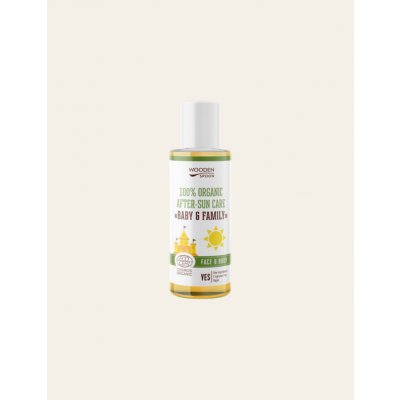 WoodenSpoon Baby & Family BIO olej po opalování 100 ml – Sleviste.cz