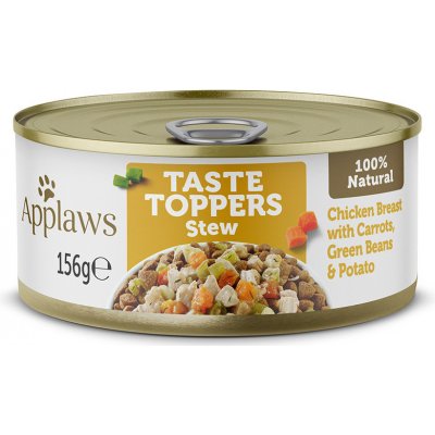 Applaws Taste Toppers Stew Kuře a mrkev 6 x 156 g – Zboží Mobilmania