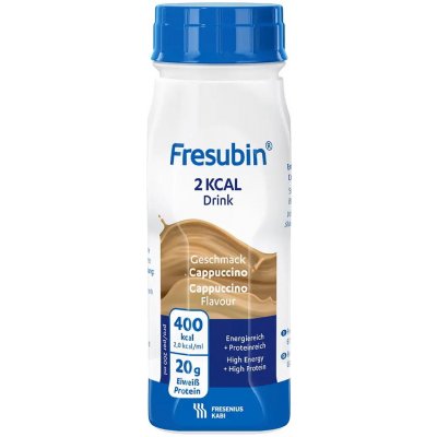 FRESUBIN PRO DRINK PŘÍCHUŤ CAPPUCCINO POR SOL 4X200ML – Hledejceny.cz