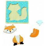 Adam Toys Edukační vkládačka Liška – Zboží Dáma