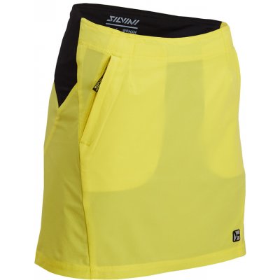 Silvini dámská cyklistická sukně INVIO WS1624 yellow-black – Zboží Mobilmania