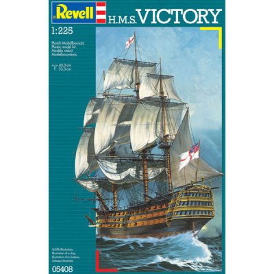 Revell Plastikový model lodě 05408 HMS Victory 1:225 – Zbozi.Blesk.cz