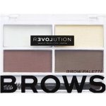 Revolution Relove Colour Cult Dark sada na úpravu obočí 3,2 g – Hledejceny.cz