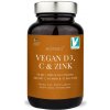 Vitamín a minerál Nordbo Vegan D3 C and Zinek 90 kapslí