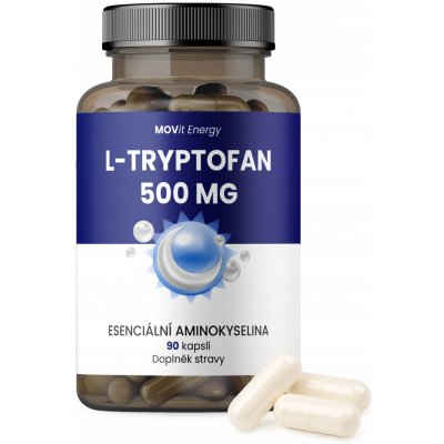 MOVit L-Tryptofan 500 mg 90 kapslí – Hledejceny.cz