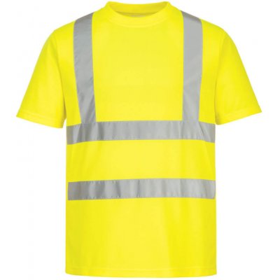 Portwest EC12 Eco Hi-Vis Tričko krátký rukáv reflexní žlutá XL – HobbyKompas.cz