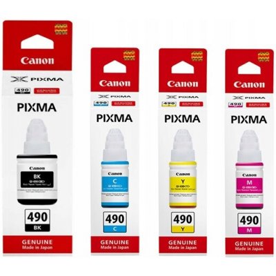 Inkoust Canon GI-490CMYK - originální – Sleviste.cz