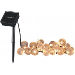 Polux LED Solární dekorační řetěz BUBBLE GLASS 20xLED 8 funkcí 4,85 m 600 mAh IP44 SA2200 – Hledejceny.cz