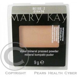 Mary Kay Sheer Mineral pudr 2 Beige Pressed Powder 9 g