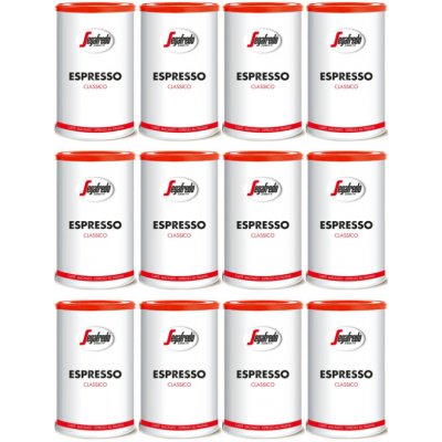 Segafredo Espresso Classico mletá káva dóza karton 12x250g – Zboží Mobilmania