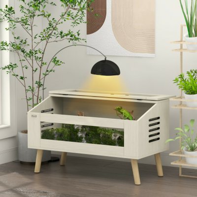 PawHut terárium dub 100 x 50 x 60 cm, 140 l – Hledejceny.cz