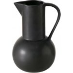 Boltze Home Černý dekorační váza ZUKY, kovová kamenina, výš, 25 cm černá – Hledejceny.cz