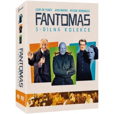 Fantomas:Kolekce / Trilogie DVD – Zbozi.Blesk.cz